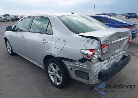 2012 Toyota Corolla Le из США, поврежденный, VIN 5YFBU4EE9CP029127